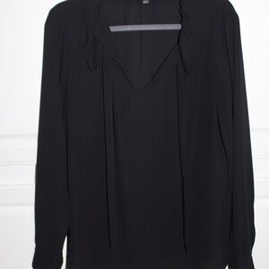 Banana Republic black long sleeved top, lrg